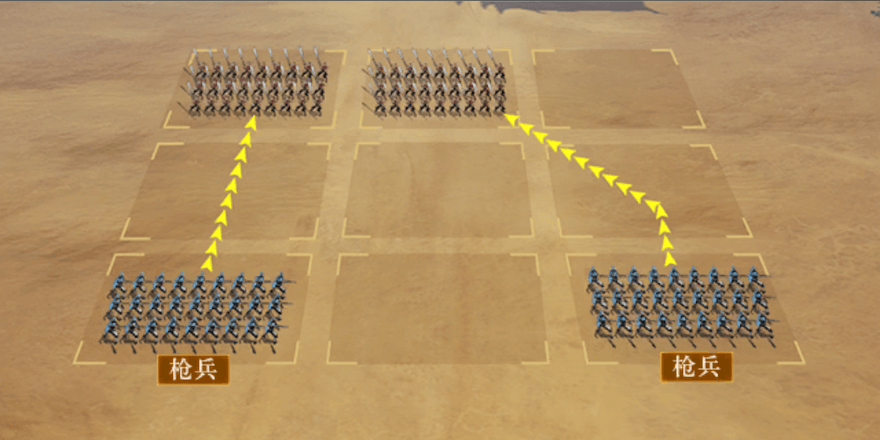 索敵ルール 槍兵