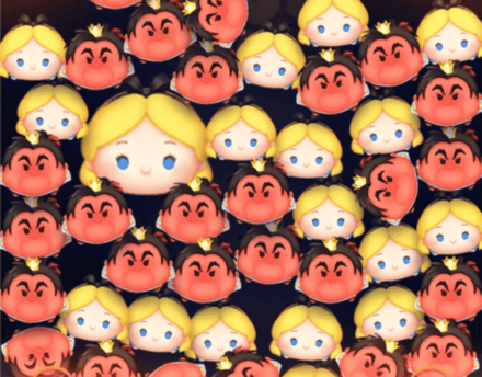 ツムが2種類に変化