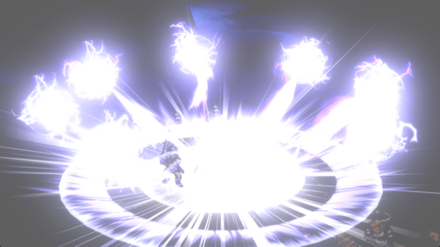 ルカ雷で攻撃