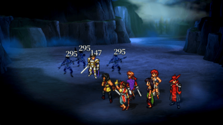 ルカ炎で全体攻撃