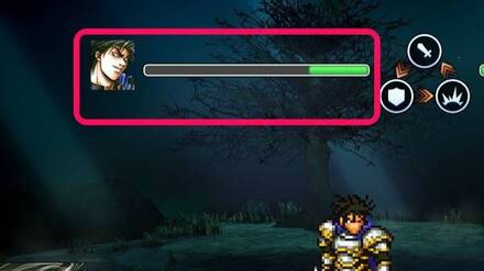 ルカとの一騎打ちHP