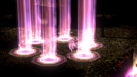 破魔の紋章で攻撃