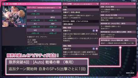 4凸アビリティが追加