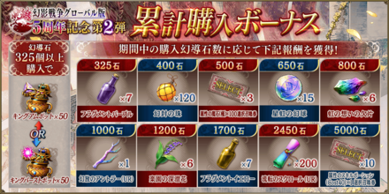 幻影戦争GL版5周年記念第2弾