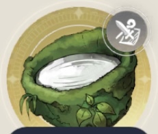 山麓の岩清水の画像