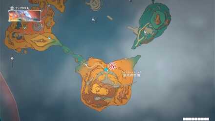 秘源の龍像の首マップ_古の聖山