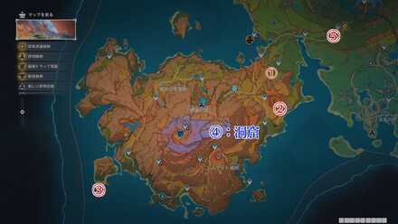秘源の龍像の首マップ_豊穣の邦本土