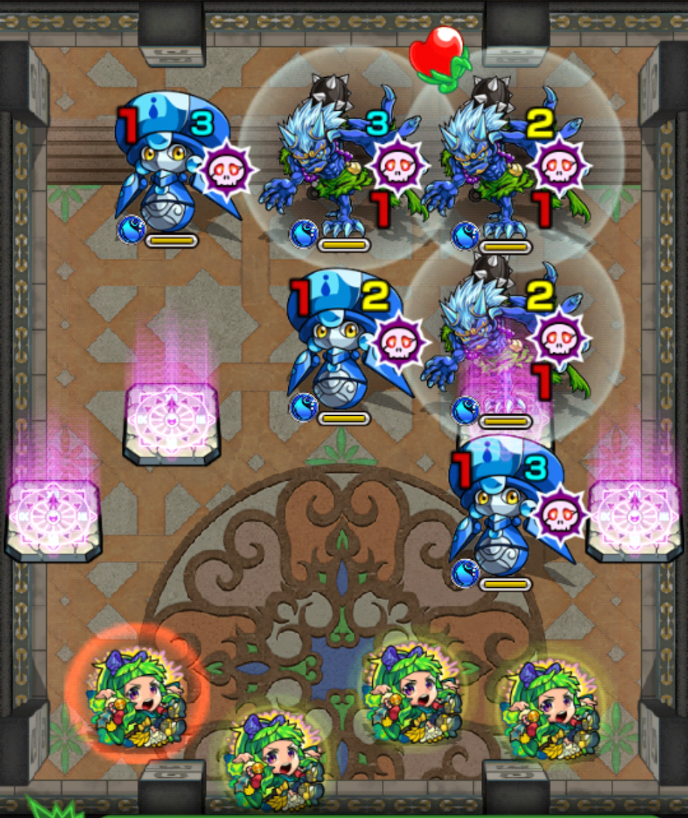 覇者の塔38階ステージ1