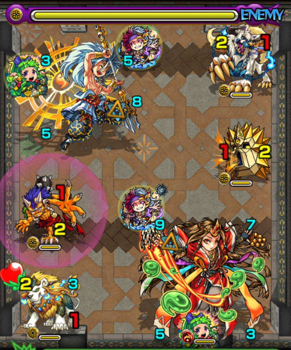 覇者の塔39階ステージ4