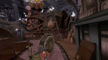 レイトン教授と蒸気の新世界_世界観