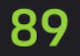 89の数値画像