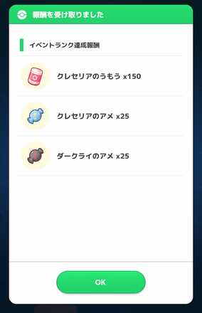 イベントランク上限ボーナス