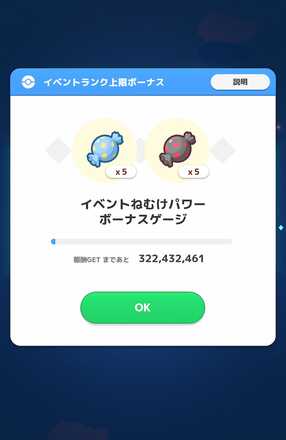 イベントランク上限ボーナス