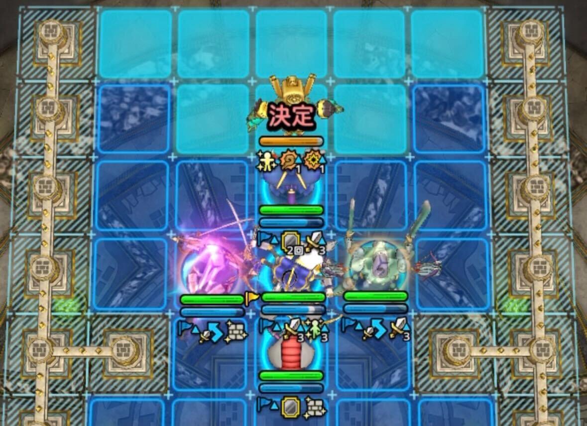 3ターン目からアズーロマの守備力を下げる