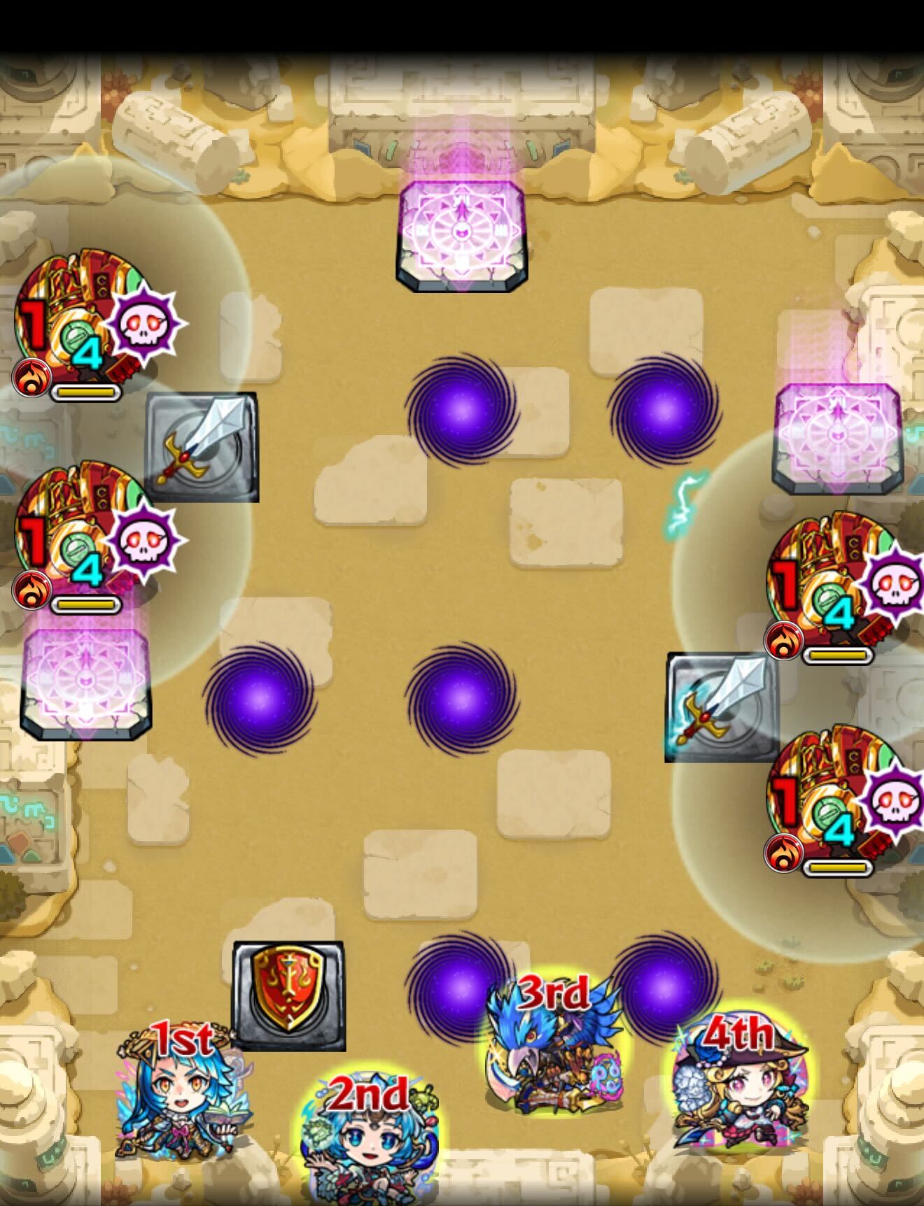 未開の砂宮16 ステージ