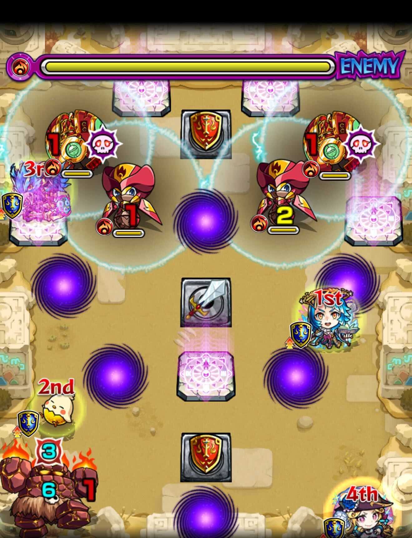 未開の砂宮16 ステージ