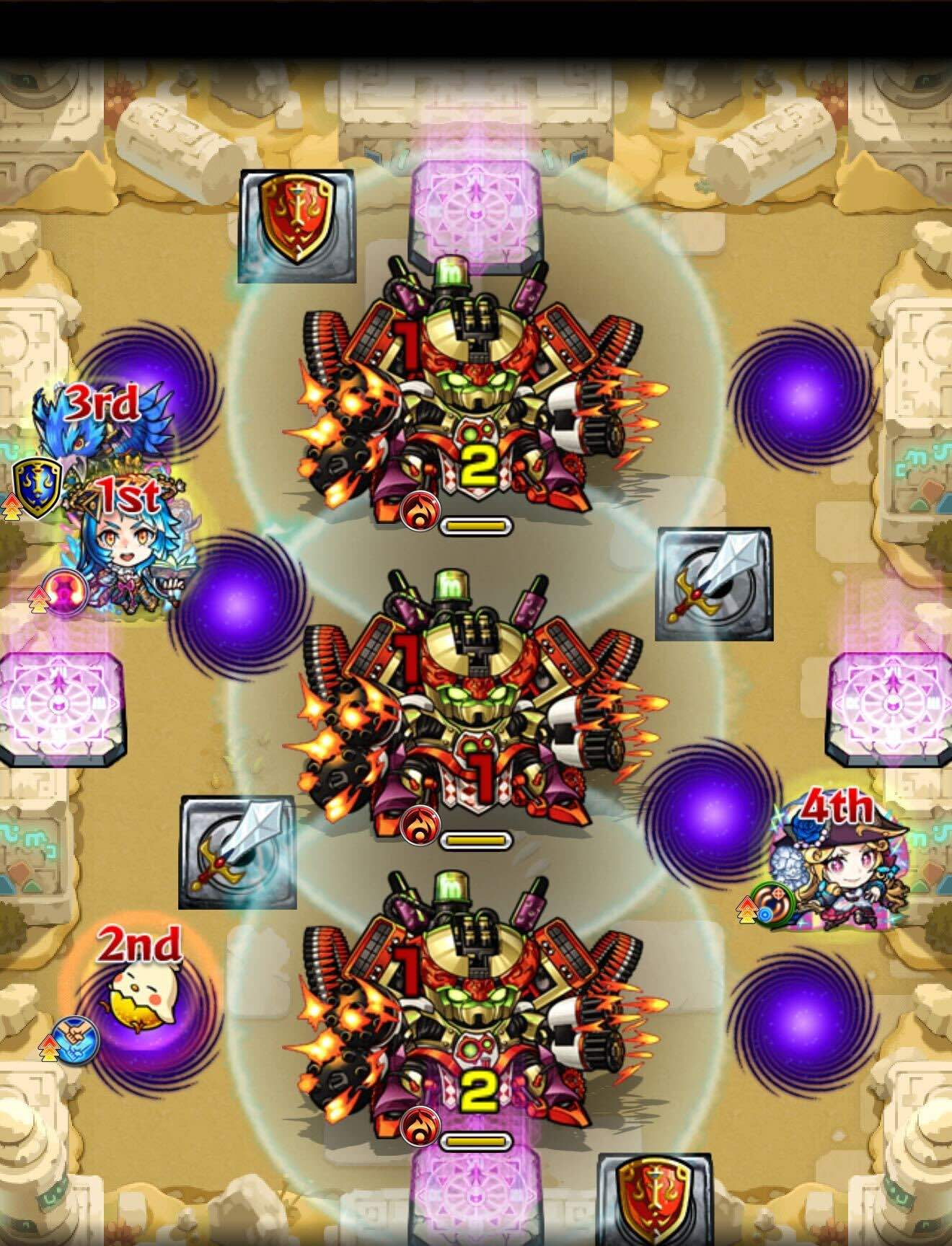 未開の砂宮16 ステージ