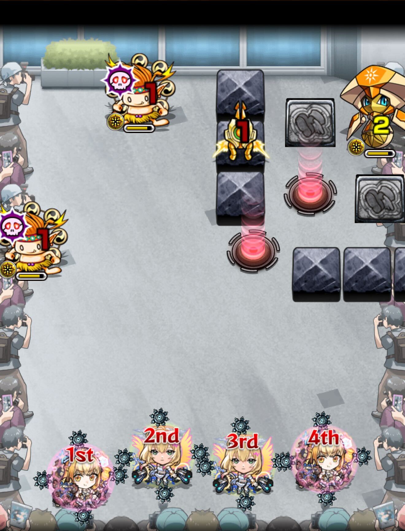 シロ＆クロ ステージ