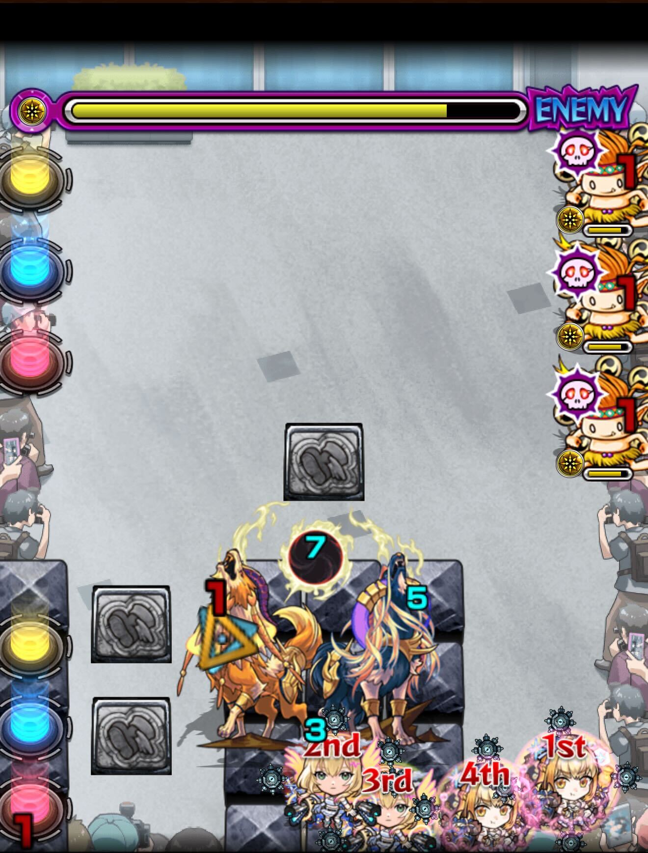 シロ＆クロ ステージ