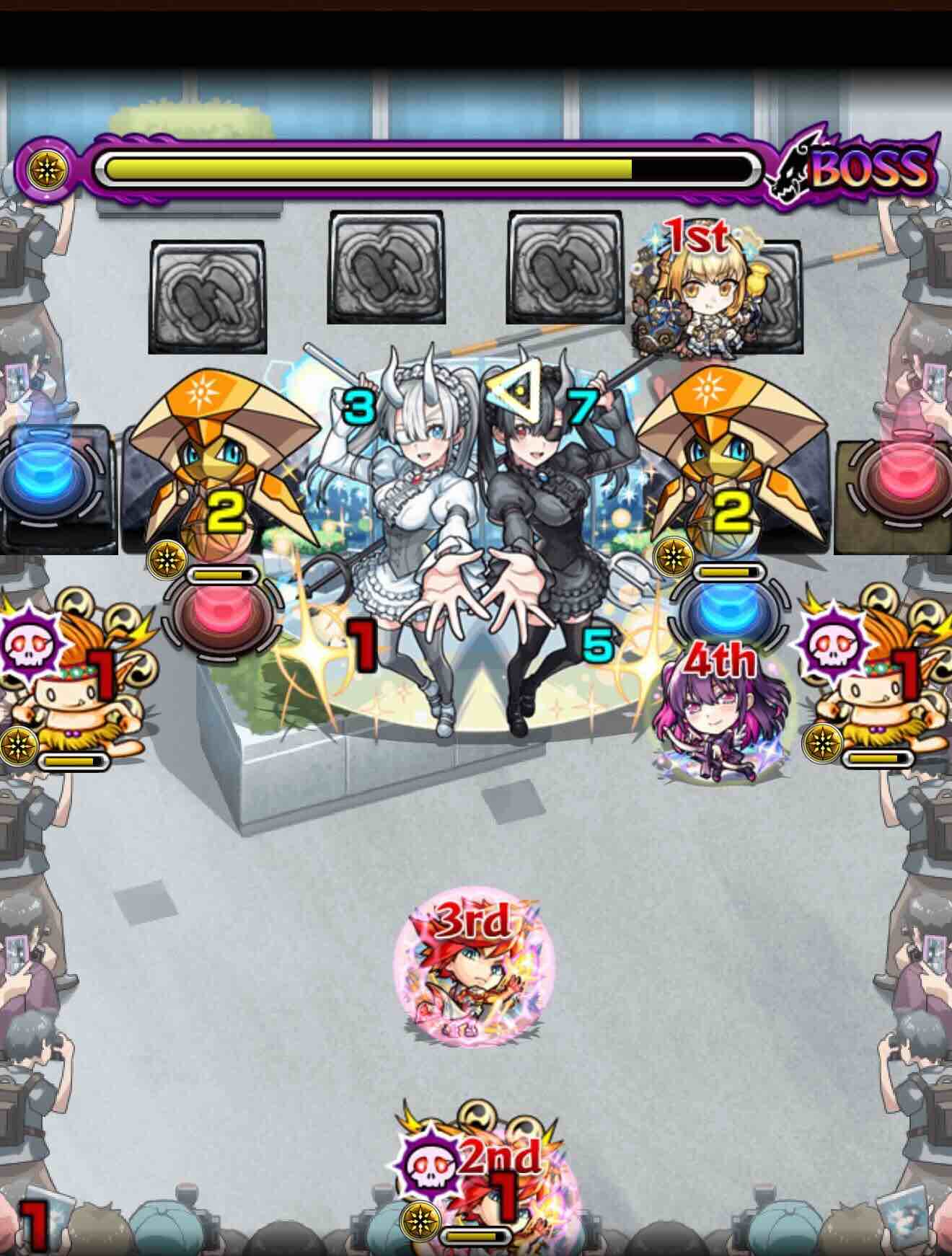 シロ＆クロ ステージ