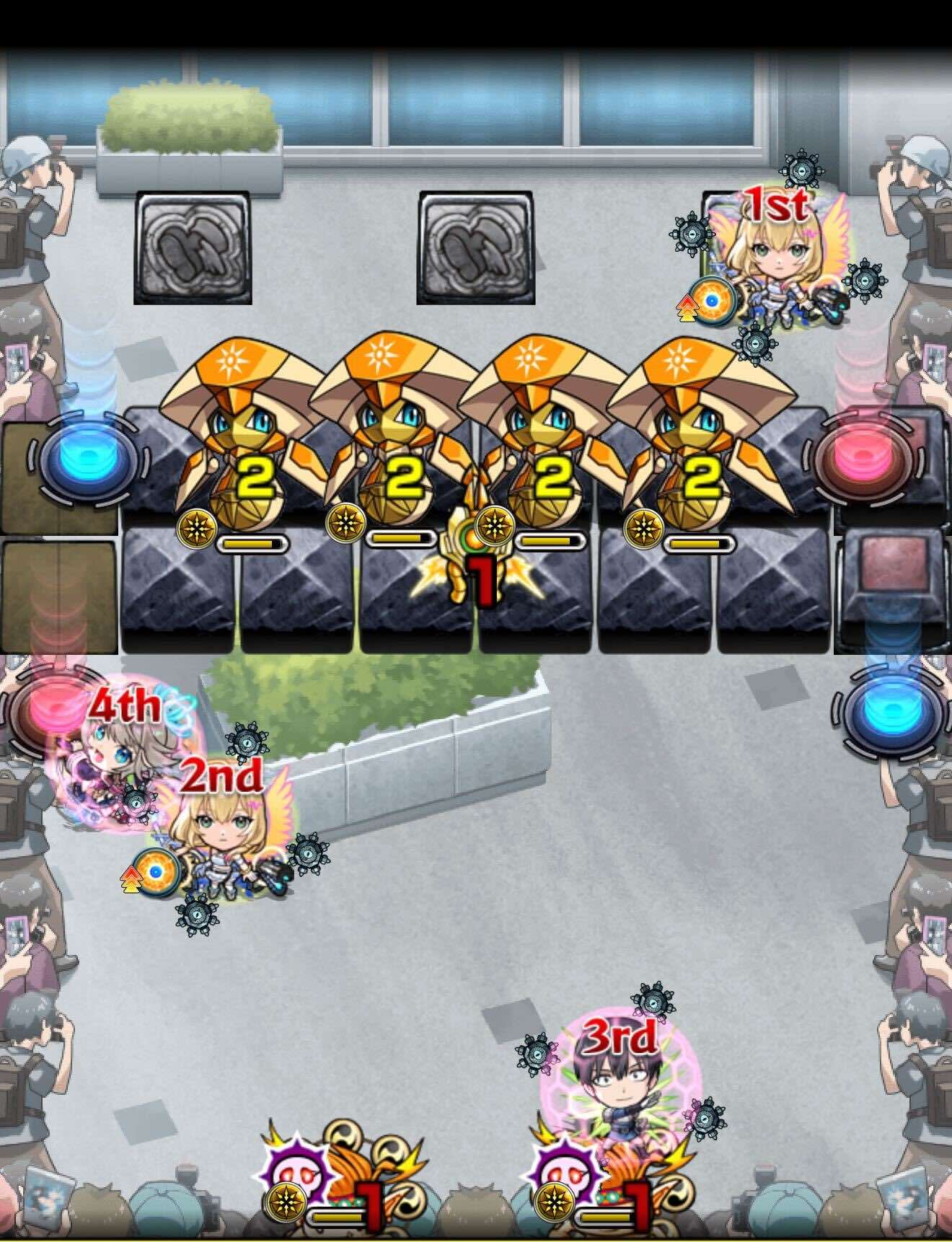 シロ＆クロ ステージ