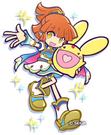 アルル＆カーバンクル とくもり立ち絵