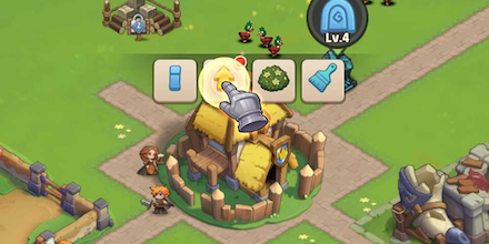 本拠地レベル上げ