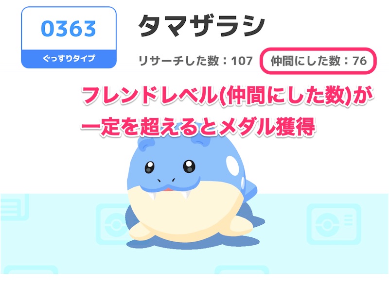 フレンドメダル