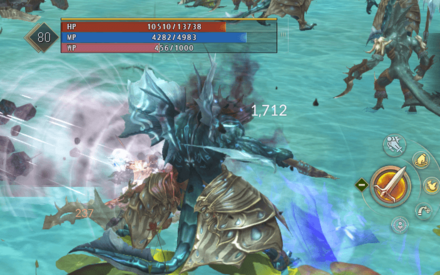 敵から受けるダメージを確認してみる