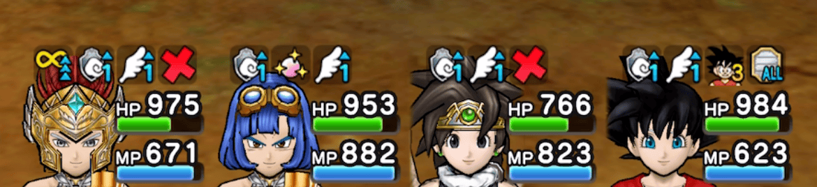 いきなりまもりのたて持ちの武器が活躍