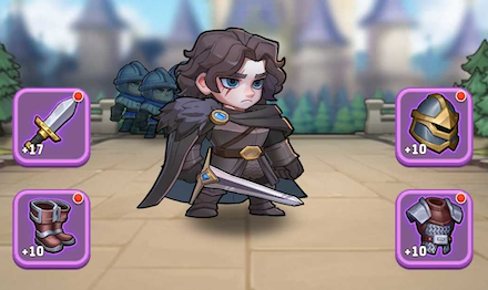 装備レベル上げ