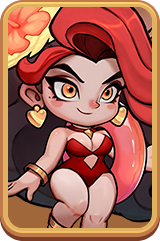 フレイムウィッチ・砂浜の美人