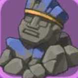 遺跡の石像画像