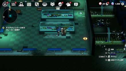 水族館：海中トンネル1