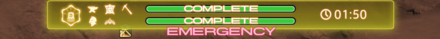緊急ミッションゲージ