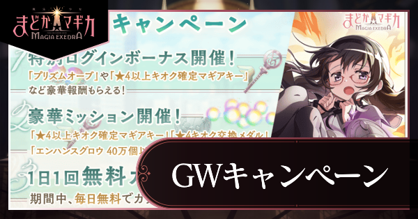 GWキャンペーン