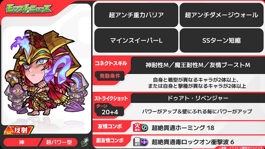 オシリス ステータス