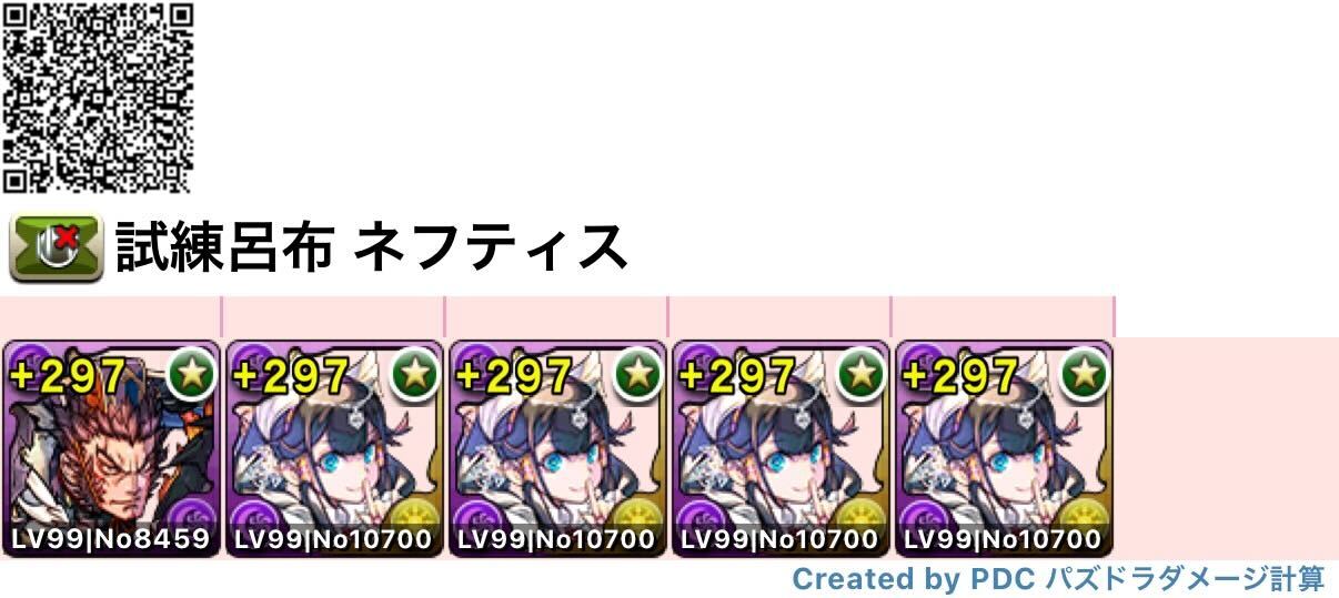 ネフティス編成