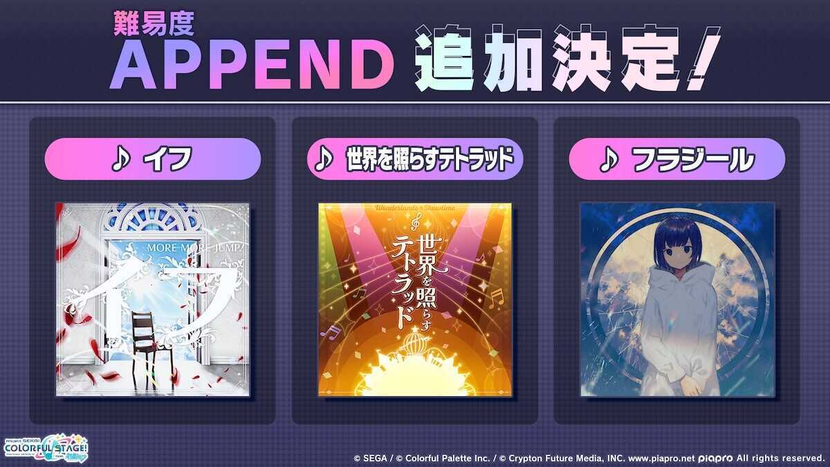 APPEND追加