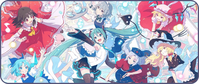 東方コラボガチャ