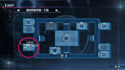 生物薬品室に向かう