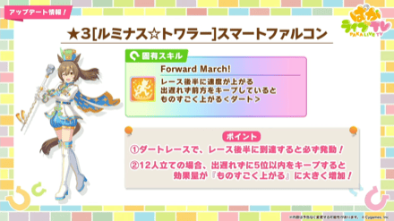 新衣装スマートファルコン