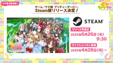 STEAM版『ウマ娘』