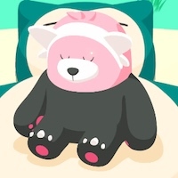 キテルグマの星4寝顔画像