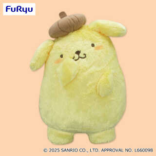 ポムポムプリン かまってたっちBIGぬいぐるみ