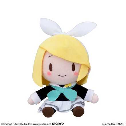 初音ミクシリーズ ふわぷち ミニぬいぐるみ“鏡音リン”制服Ver.