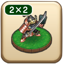 さまよう武者よろいの置物