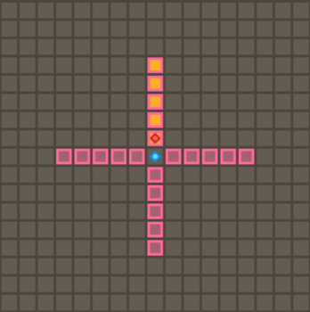 レーザーコインの範囲