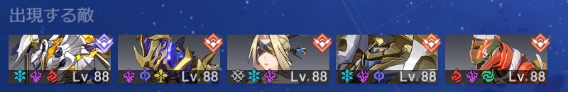 4日目出現する敵