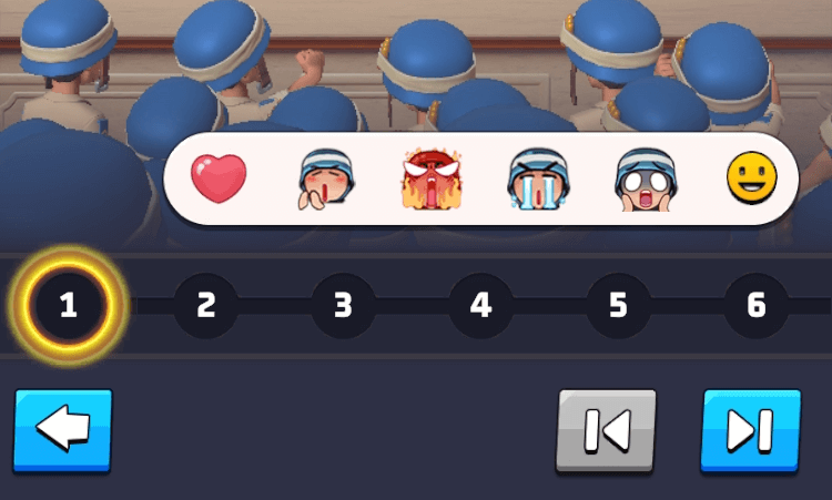 受賞者にスタンプを送って回数報酬を受け取る